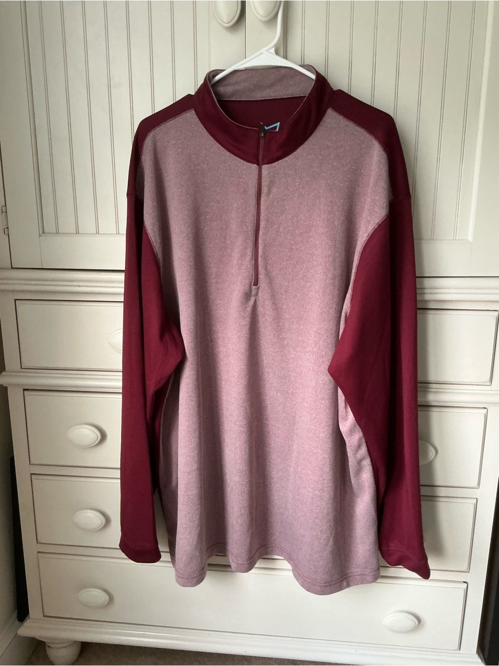 Men’s TGW Long Sleeve Quarter-Zip Golf Shirt - 2XL